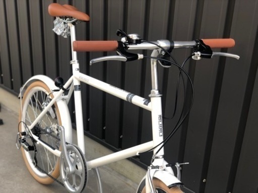 新車☆オシャレ　ミニベロ☆シークレットコード206 ホワイト☆シマノ6段変速 新車☆オシャレ ミニベロ☆シークレットコード206 ホワイト☆シマノ6段