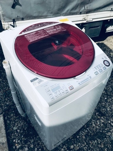 ♦️EJ509番SHARP電気洗濯乾燥機 【2015年製】