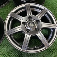 No.421 MANARAY SPORT 15×6J 5穴 114.3 +50 15インチホイール
