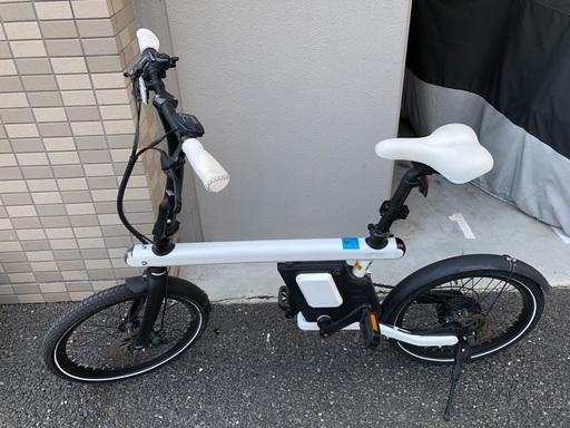 電動アシスト自転車 カノーバー(CANOVER) ミニベロ ホワイト