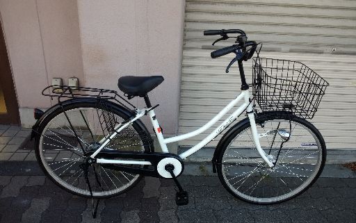 TAKEDA]ABELIA(アベリア)26吋ファミリーサイクル シングル/シルバー