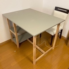 2人掛け食卓(テーブルのみ)の画像