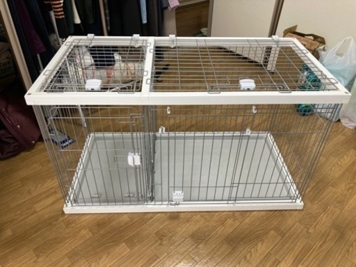 犬ケージハウス仕切りあり中古品 ドラみ 京都の家具の中古あげます 譲ります ジモティーで不用品の処分