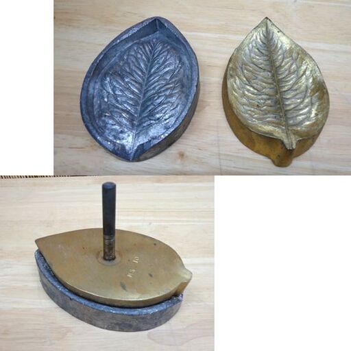 アートフラワー 電気コテ コテ先 押型 造花用 差込式 コテ台付 札幌市