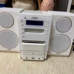 美品　CD.MD コンポ　ビクター　iPod USBの画像