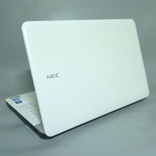 新品爆速SSD ホワイト ノートパソコン 中古良品 15.6型 NEC PC