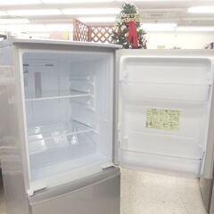 冷蔵庫 137L 2016年製 2ドア SHARP SJ-D14C-S 100Lクラス シルバー ☆ 札幌