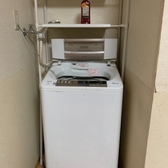 【ネット決済】日立　洗濯機乾燥機　棚セット