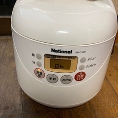 ナショナル電子ジャ-炊飯器三合炊き