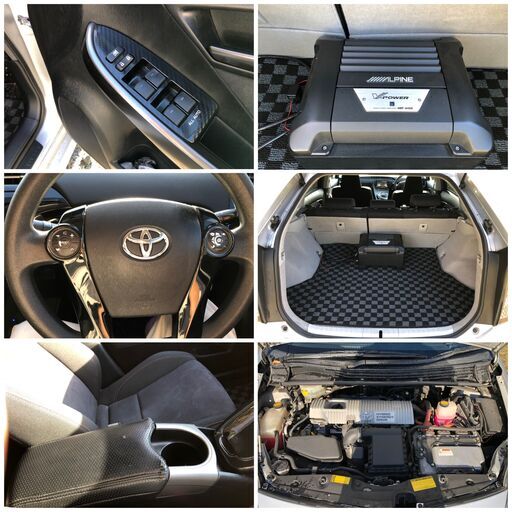 激安 車検あり Hvバッテリー交換 30プリウス 40万キロ 車高調 ファイバーテール ウーファー 新堂 三沢のプリウスの中古車 ジモティー