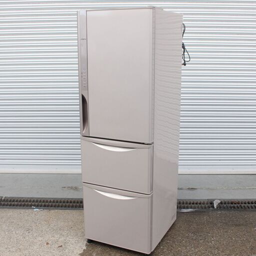 T140) 日立 3ドア 315L 2014年製 幅54 真空チルド R-K320EV まんなか野菜 HITACHI ノンフロン冷凍冷蔵庫 冷蔵庫 家電 キッチン