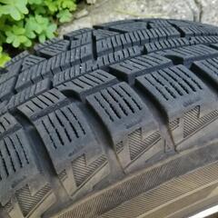 スタッドレスタイヤ 195/65R15  2017年製  4本　アルミホイール　ステップワゴン　セレナ