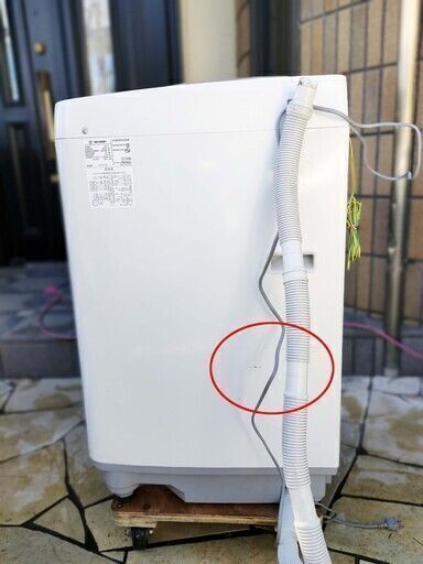 ✨⛄✨リニューアル大セール❕✨⛄✨2017年式シャープ⛄ES-KS70S-N7.0㎏全自動洗濯機少ない水でしっかり洗浄。1126-05✨⛄✨