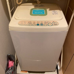東芝 全自動洗濯機 4.2kg 差し上げます！AW-42SE(W)