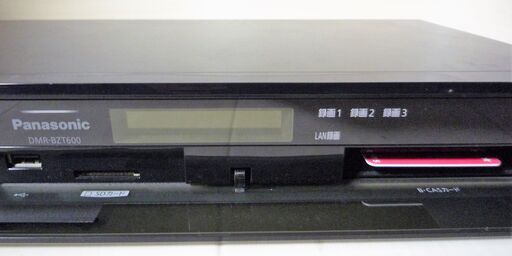 ☆パナソニック Panasonic DMR-BZT600 DIGA 500GB HDD搭載ハイビジョンブルーレイディスクレコーダー BD\u0026HDD◆4番組同時録画ができる