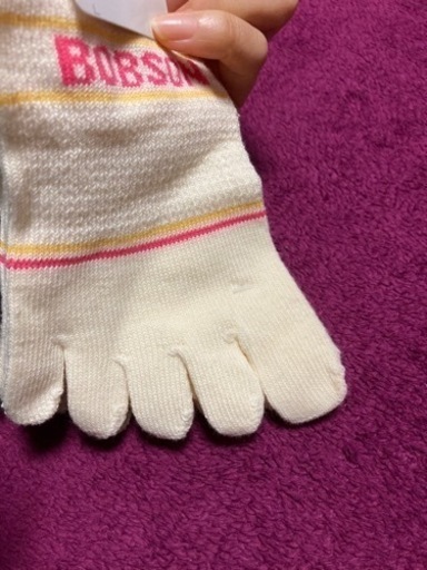 Bobson 靴下23 25cm 2足組 あーちゃん 上田の小物 靴下 の中古 古着あげます 譲ります ジモティーで不用品の処分