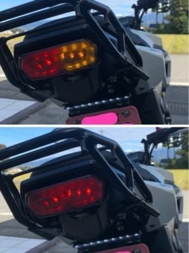 グロム  JC75後期　ホワイト　自賠責長い グロム JC75後期 ホワイト 自賠責長い