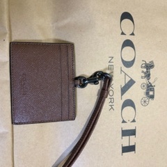 値下げします！　coach カードホルダー