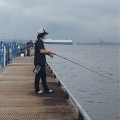 鶴見川でシーバス釣りの練習をみんなで！