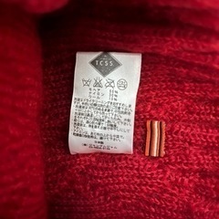 TCSS モヘアビーニー ニットキャップ 帽 レッド 赤 - 服/ファッション