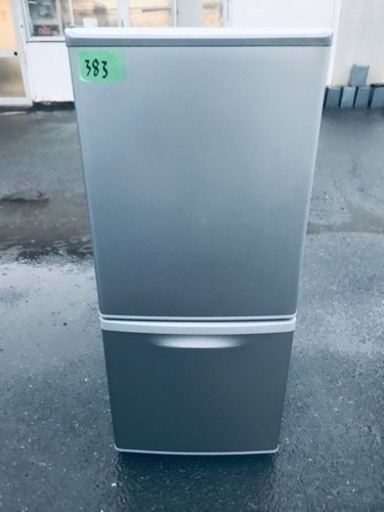 ①383番 Panasonic✨ノンフロン冷凍冷蔵庫✨NR-B143W-S‼️