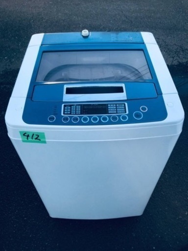 ① ‼️7.0kg‼️412番LG✨全自動洗濯機✨WF-70WLA‼️