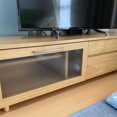 【お取引中】木製ローボード、テレビ台
