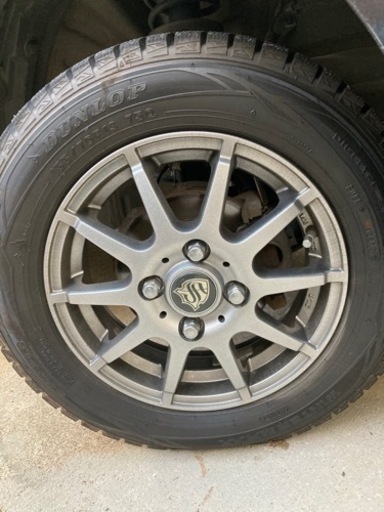 スノータイヤ155/70R13DUNLOP