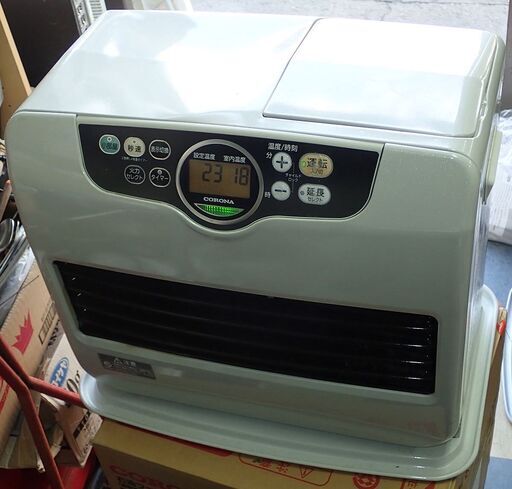 札幌 コロナ 石油ファンヒーター  暖房器具 FH-VD4617BY FH-G4617BY 2017年製 中古