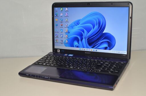 中古良品 Windows11+office 新品爆速SSD256GB SONY VPCCB49FJ core i5-2450M/メモリ8GB/15.6インチ/ブルーレイ/HDMI/無線内蔵/便利なソフト