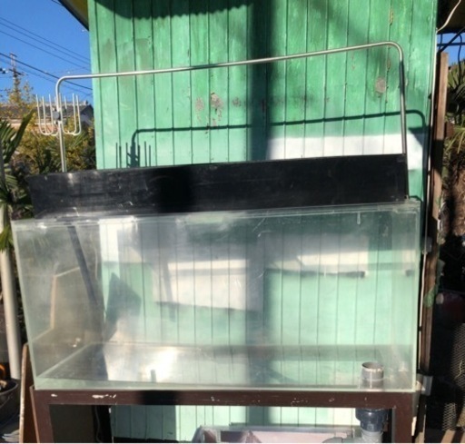 オーバーフロー アクリル水槽 Marfiedマグネットポンプ セット 120×45×55