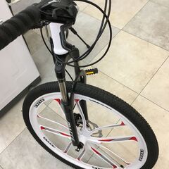 macce クロスバイク ギア合計21段変速 自転車 白 未使用品