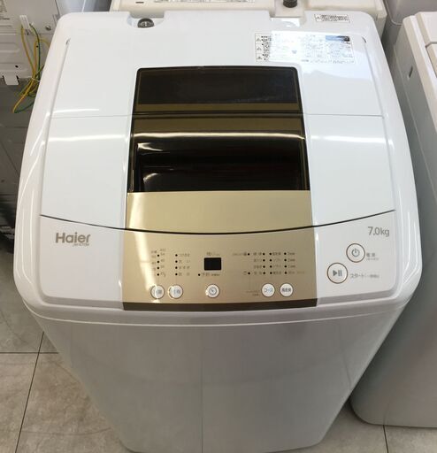 Haier ハイアール 洗濯機 JW-K70M 2017年製 7.0kg 中古品