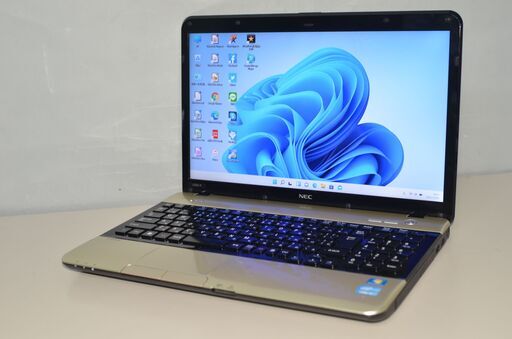最新Windows11+office 新品爆速SSD256GB NEC LS550/E core i5-2410M/メモリ4GB/15.6インチ/ブルーレイ/HDMI/無線/テンキー/便利なソフト