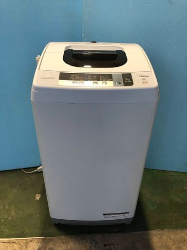 2016年製 日立 全自動電気洗濯機 NW-5WR形　HITACHI