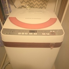 【取引中】SHARP 洗濯機 6kg