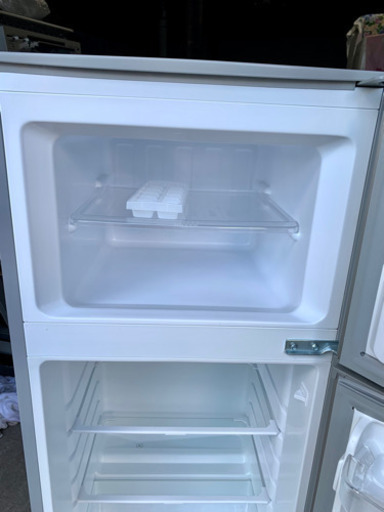 美品 2018年製 SHARP シャープ 2ドア冷凍冷蔵庫 118L SJ-H12D-S