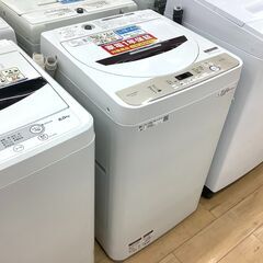安心の1年保証付】SHARP 全自動洗濯機のご紹介です！
