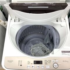 安心の1年保証付】SHARP 全自動洗濯機のご紹介です！