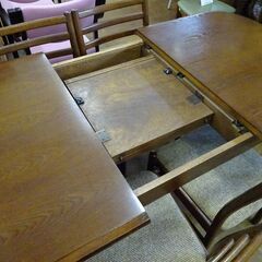 新品タグ付き Phenix ダウンジャケットサイズ M-日進木工　伸長式ダイニング5点セット【愛品倶楽部柏店　問い合わせ番号 152-007875 002】 