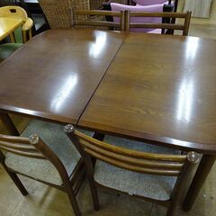 新品タグ付き Phenix ダウンジャケットサイズ M-日進木工　伸長式ダイニング5点セット【愛品倶楽部柏店　問い合わせ番号 152-007875 002】 