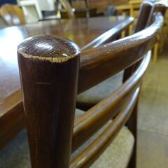 日進木工　伸長式ダイニング5点セット【愛品倶楽部柏店　問い合わせ番号 152-007875 002】 