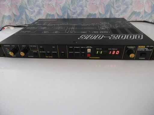 KORG SDD-2000 SAMPLING DIGITAL DELAY　中古品