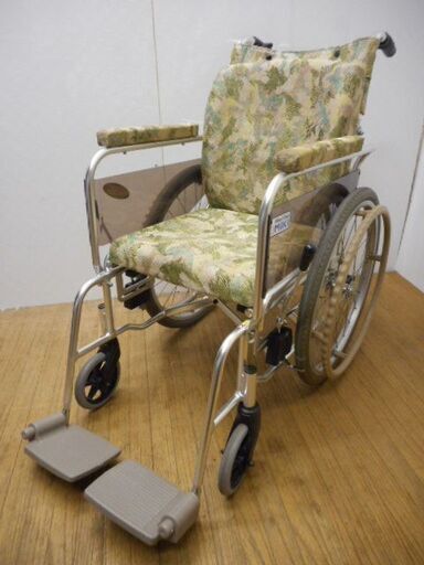 re0360　ミキ　車椅子　特殊仕様車椅子　自走用　MiKi　Wheel Chair　折りたたみ　自操型　車イス　車いす　ウィングバケット　強化アルミ　取扱説明書付