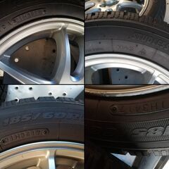 185/60R15　スタッドレスタイヤセット　中古品