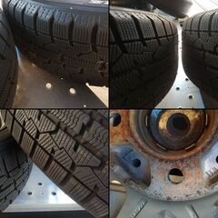 185/60R15　スタッドレスタイヤセット　中古品
