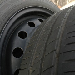 トヨタIQ 純正スチールホイール 4本セット　軽自動車に