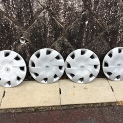 トヨタIQ 純正スチールホイール 4本セット　軽自動車に