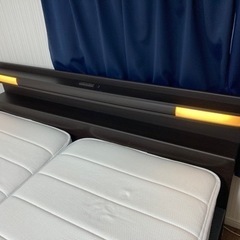 ニトリ はね上げ式収納ベッド ＆ マットレス