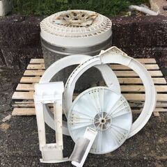 洗濯機の分解クリーニング行っています！配送設置込み！シャープ4.5K洗濯機　2017年製　分解クリーニング済み！！